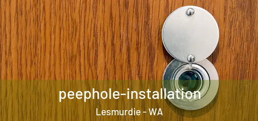  peephole-installation Lesmurdie - WA