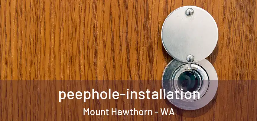  peephole-installation Mount Hawthorn - WA