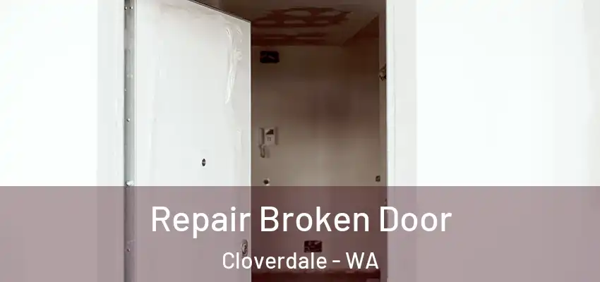 Repair Broken Door Cloverdale - WA