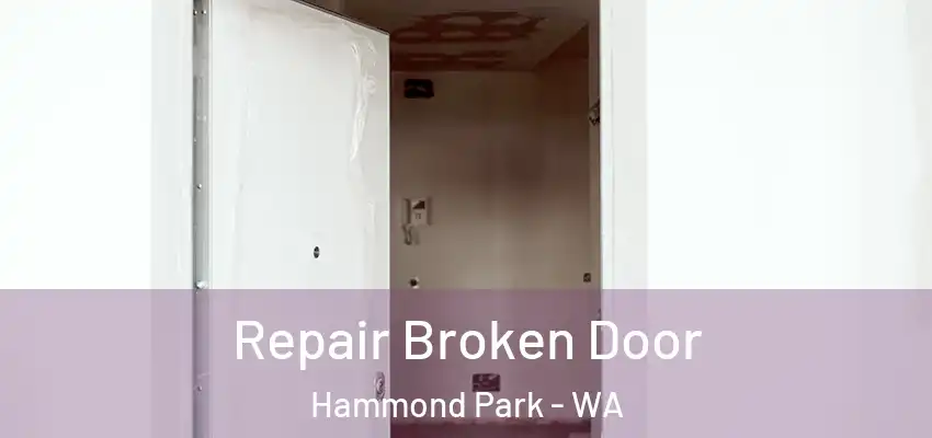 Repair Broken Door Hammond Park - WA