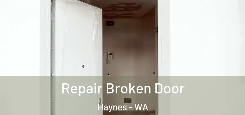 Repair Broken Door Haynes - WA
