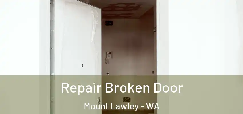  Repair Broken Door Mount Lawley - WA