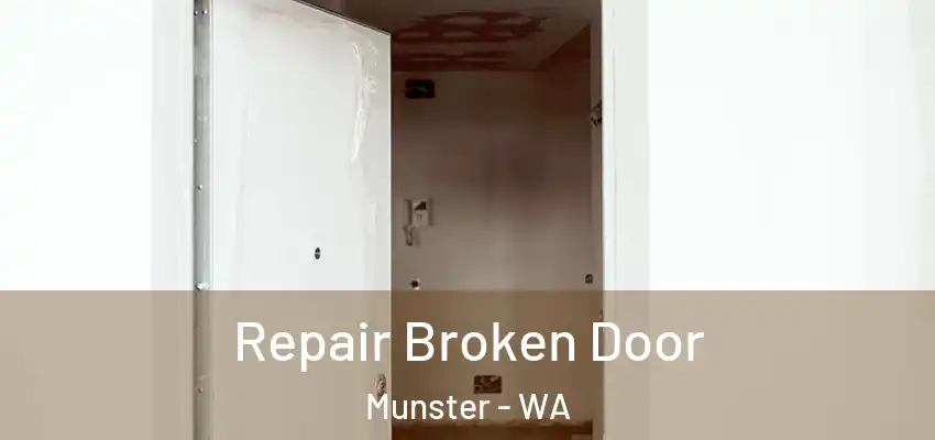 Repair Broken Door Munster - WA