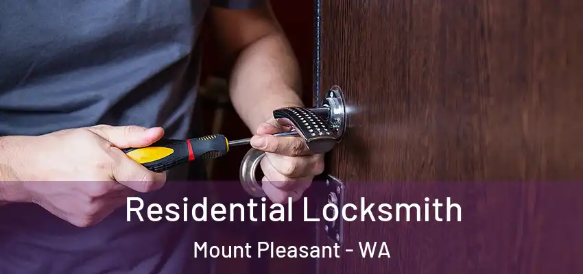Residential Locksmith Mount Pleasant - WA