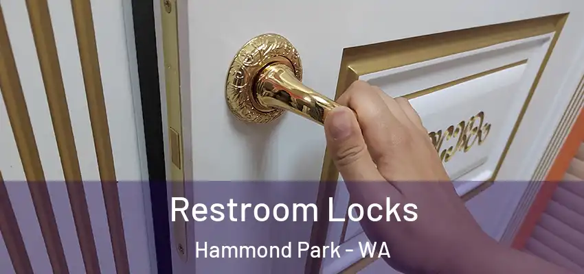 Restroom Locks Hammond Park - WA