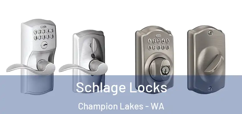 Schlage Locks Champion Lakes - WA