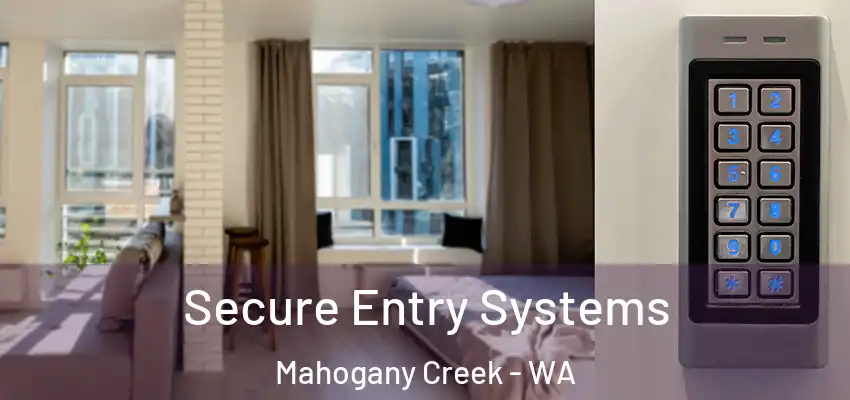 Secure Entry Systems Mahogany Creek - WA