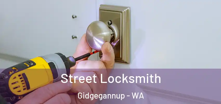 Street Locksmith Gidgegannup - WA