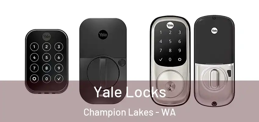  Yale Locks Champion Lakes - WA